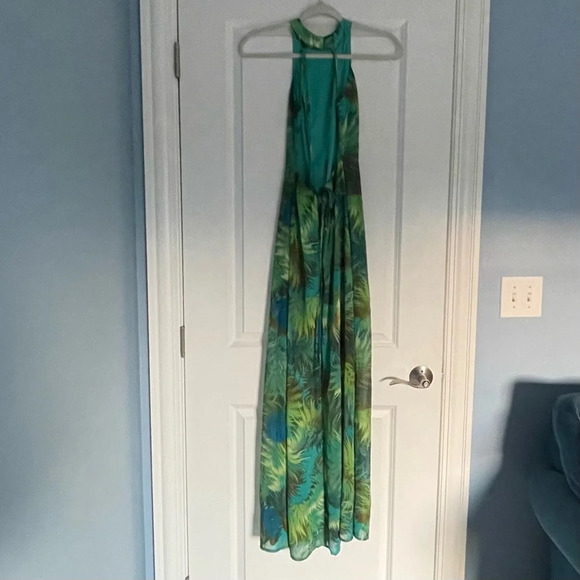 Lulus Tropic of Discussion Green Tropical Print Maxi Dress - 29835 - Picture 7 of 16